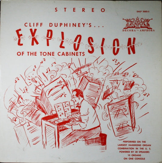 Cliff Duphiney : Cliff Duphiney's Explosion Of The Tone Cabinets (LP, Album)