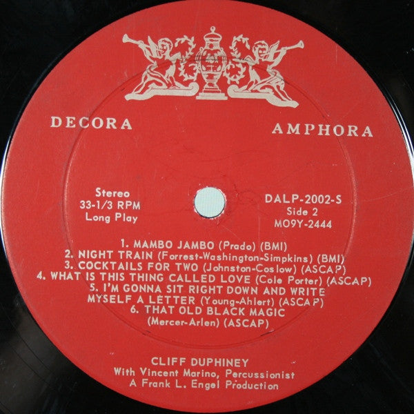 Cliff Duphiney : Cliff Duphiney's Explosion Of The Tone Cabinets (LP, Album)