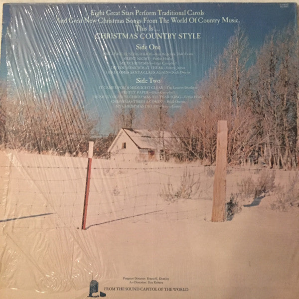 Various : Christmas Country Style (LP)