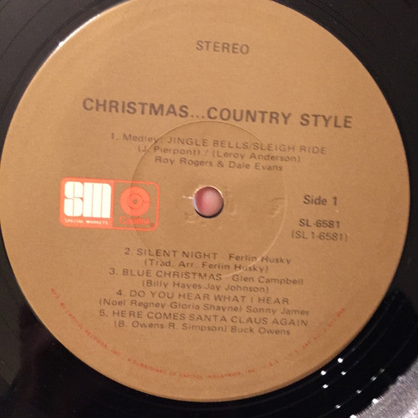 Various : Christmas Country Style (LP)