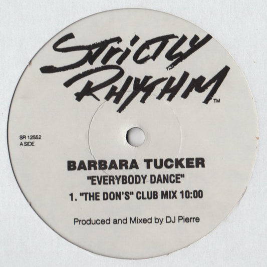 Barbara Tucker : Everybody Dance (12", Promo)