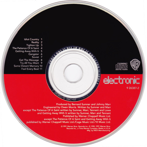 Electronic : Electronic (CD, Album, SRC)