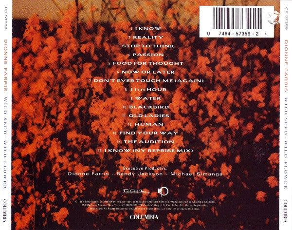 Dionne Farris : Wild Seed - Wild Flower (CD, Album)