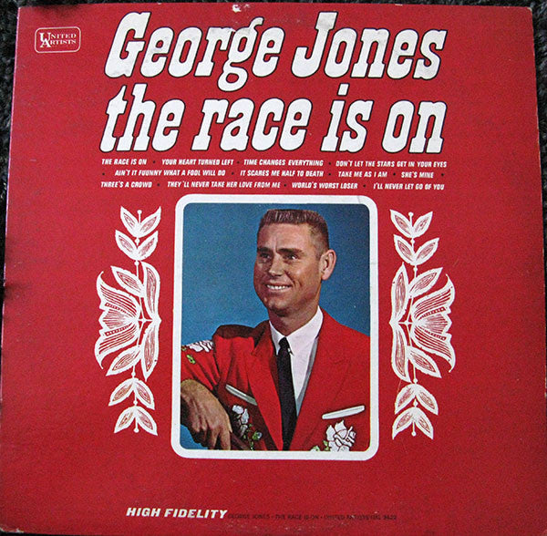 George Jones (2) : The Race Is On (LP, Comp, Mono)