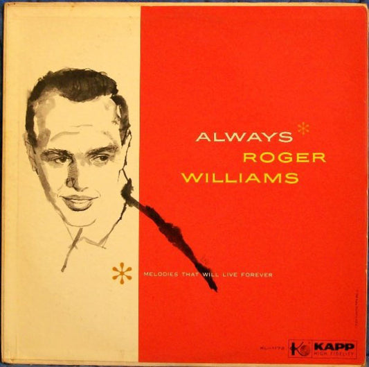 Roger Williams (2) : Always (LP, Album, Mono)
