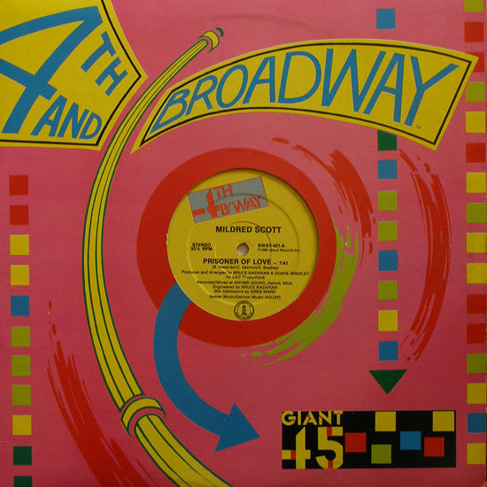Millie Scott : Prisoner Of Love (12")