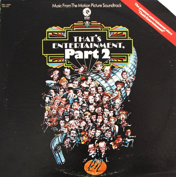 Various : Music From The Motion Picture Soundtrack - That's Entertainment, Part 2 (LP, Comp, PRC)
