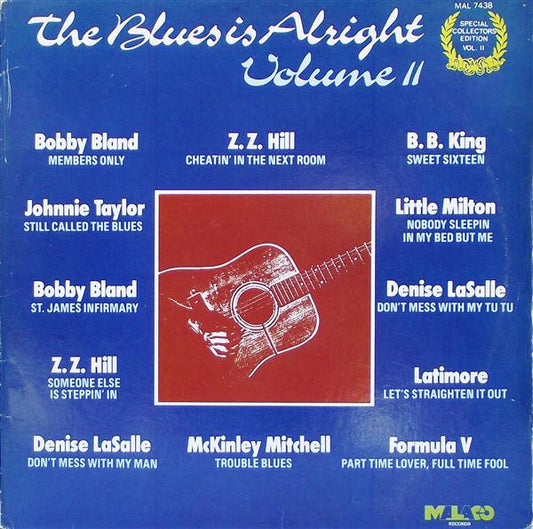 Various : The Blues Is Alright - Volume II (LP, Comp)