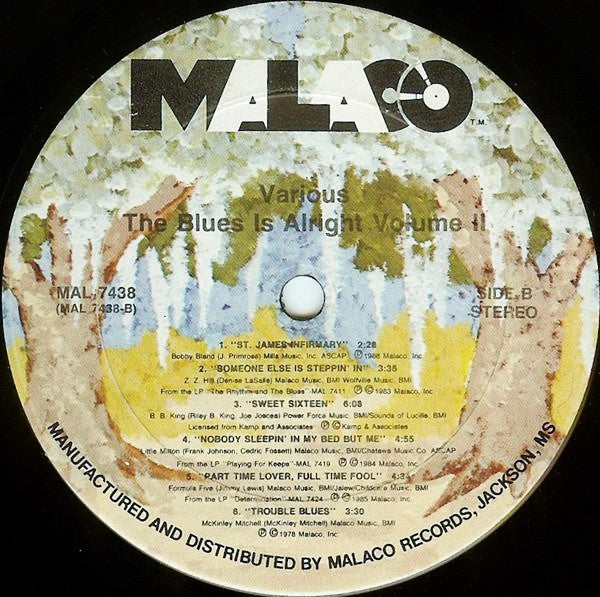 Various : The Blues Is Alright - Volume II (LP, Comp)