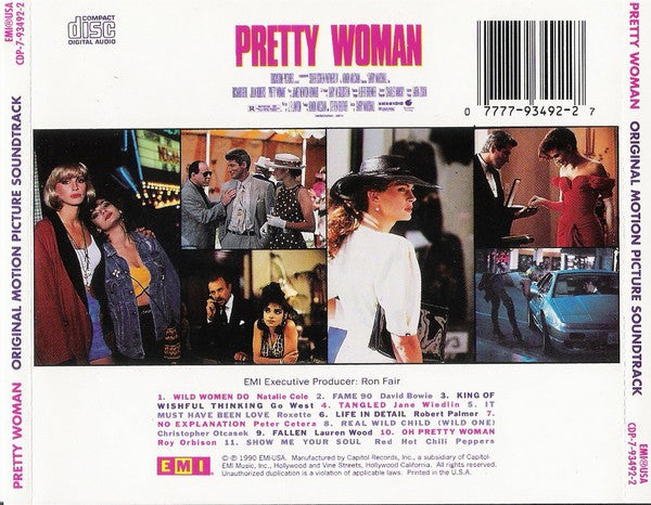 Various : Pretty Woman (Original Motion Picture Soundtrack) (CD, Comp)