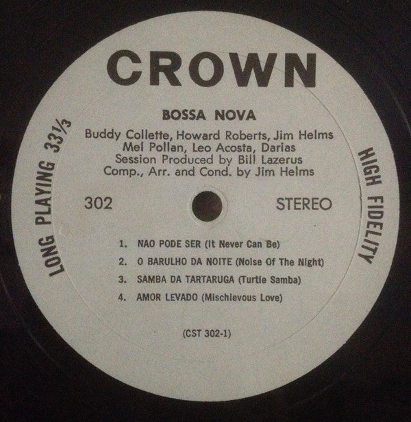 Jim Helms : Bossa Nova (LP, Album)