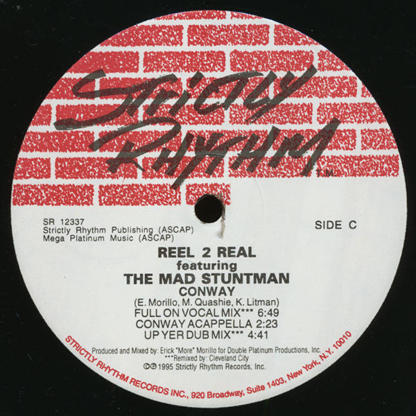 Reel 2 Real Featuring The Mad Stuntman : Conway (2x12")