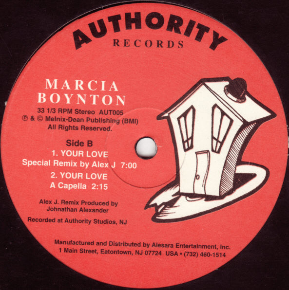 Marcia Boynton : You Got A Real Good Love (12")