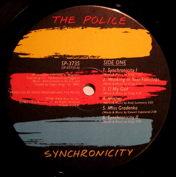 The Police : Synchronicity (LP, Album, BRY)