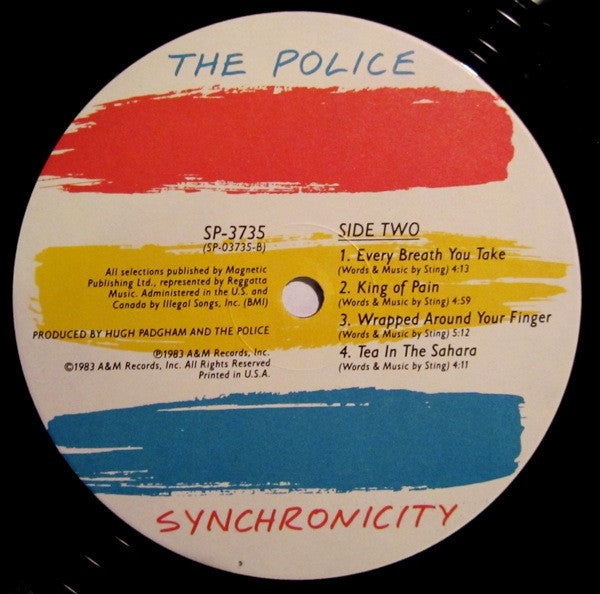The Police : Synchronicity (LP, Album, BRY)