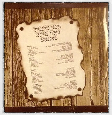 Various : Them Old Country Songs (2xLP, Comp, Ind)