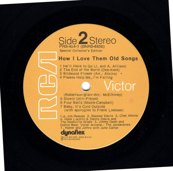 Various : Them Old Country Songs (2xLP, Comp, Ind)