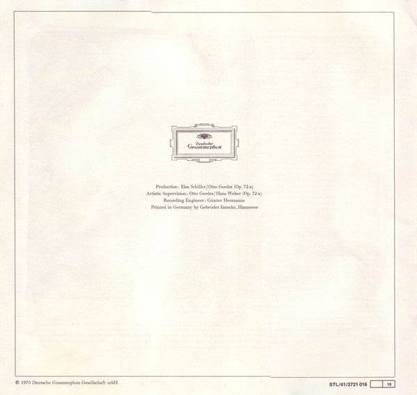 Ludwig van Beethoven - Herbert von Karajan, Berliner Philharmoniker : Symphonies And Overtures Part One (5xLP + Box, Comp)