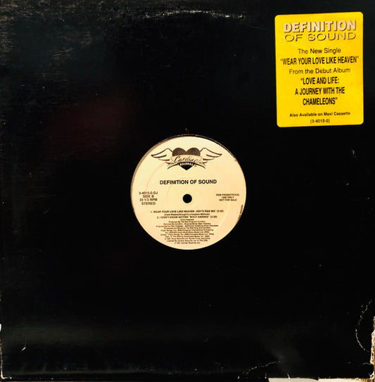 Definition Of Sound : Wear Your Love Like Heaven (12", Single, Promo)