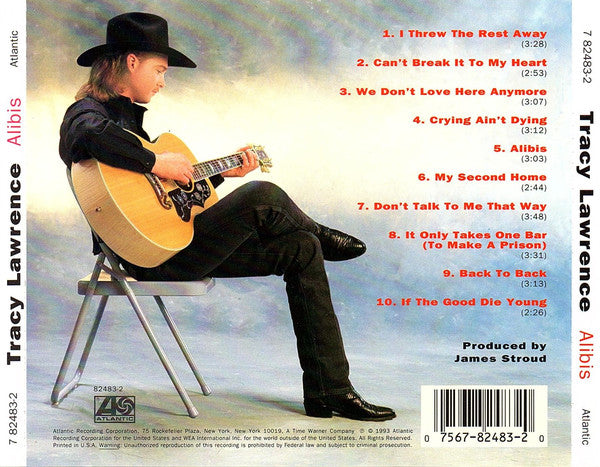 Tracy Lawrence : Alibis (CD, Album)