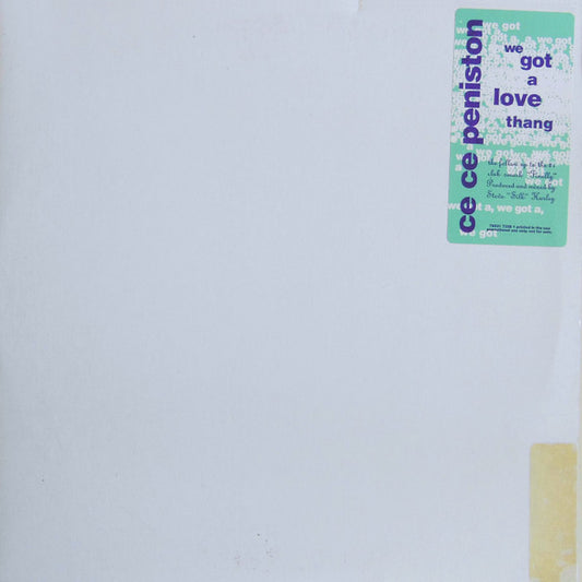 Ce Ce Peniston : We Got A Love Thang (2x12", Promo, Gat)