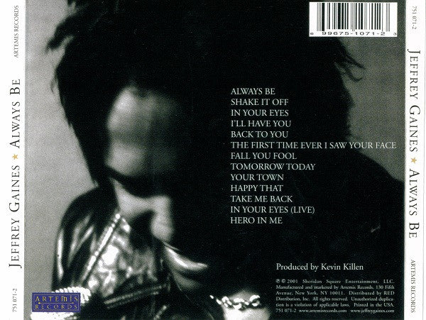 Jeffrey Gaines : Always Be (CD, Album)