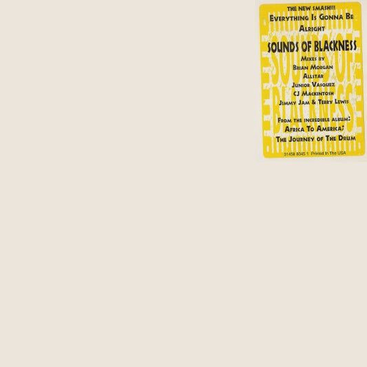 Sounds Of Blackness : Everything Is Gonna Be Alright (2x12", Promo)