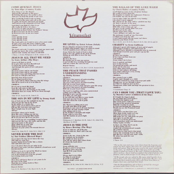 Various : Maranatha! 2 (LP, Comp)