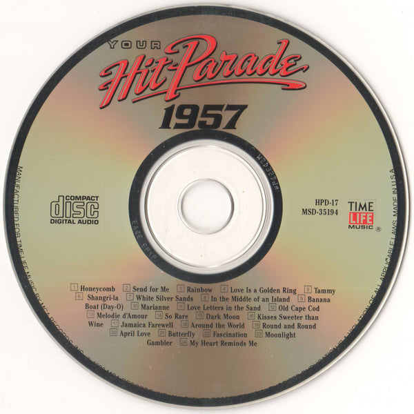 Various : Your Hit Parade 1957 (CD, Comp, RM)