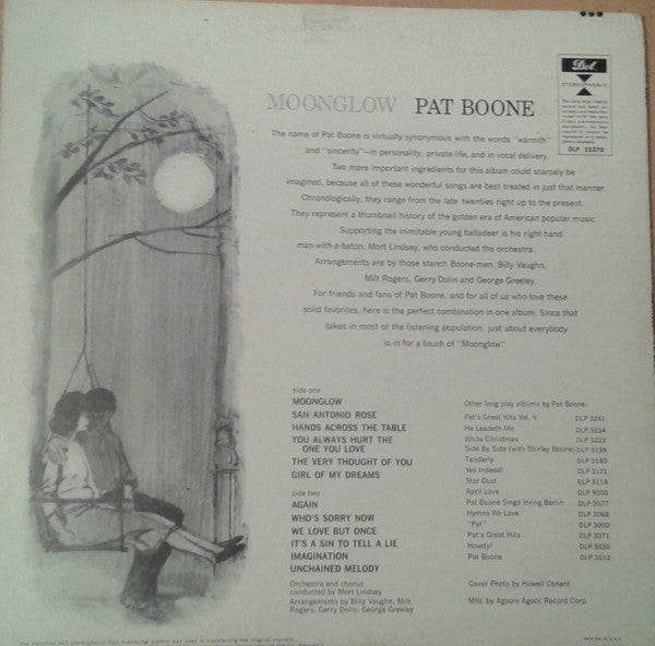 Pat Boone : Moonglow (LP, Album)