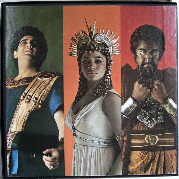 Giuseppe Verdi, Leontyne Price, Placido Domingo, Sherrill Milnes, Grace Bumbry, Ruggero Raimondi, Hans Sotin, Erich Leinsdorf, London Symphony Orchestra, John Alldis Choir : Aida (3xLP, Album, Box)