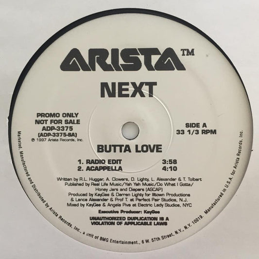 Next (2) : Butta Love (12", Promo)