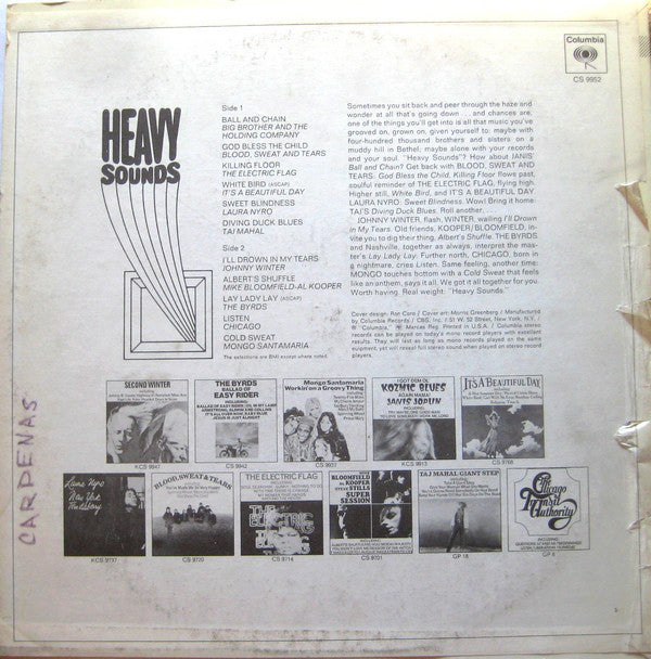 Various : Heavy Sounds (LP, Comp)