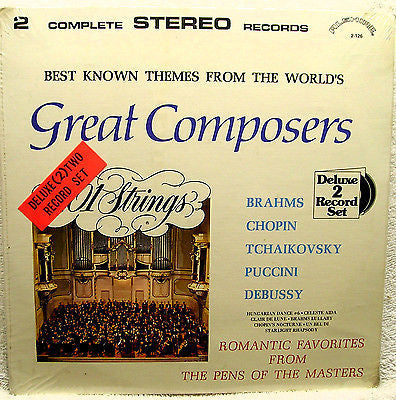 101 Strings : Best Known Themes From The World's Great Composers (LP)