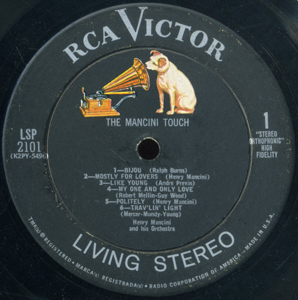 Henry Mancini And His Orchestra : The Mancini Touch (LP, Album, Hol)