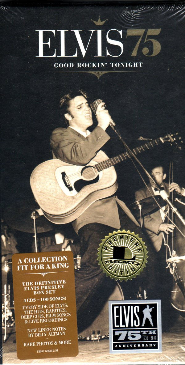 Elvis Presley : Elvis 75: Good Rockin' Tonight (4xCD, Comp, RM + Box)