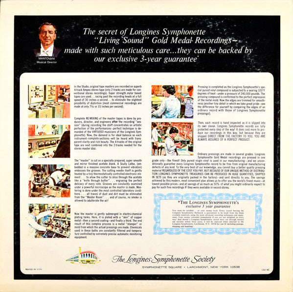 The Longines Symphonette, The Massed Children's Voices From The Choirs Of Famous Westminster Abbey And St. Paul's Cathedral : The Sweet Voices Of Christmas (LP, Album, RE)