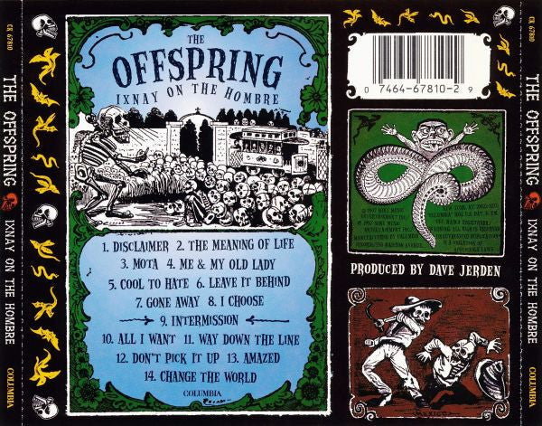 The Offspring : Ixnay On The Hombre (CD, Album, SDM)