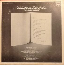 Percy Faith And His Orchestra And Chorus : Christmas Is...Percy Faith His Orchestra And Chorus (LP, Album, RE)