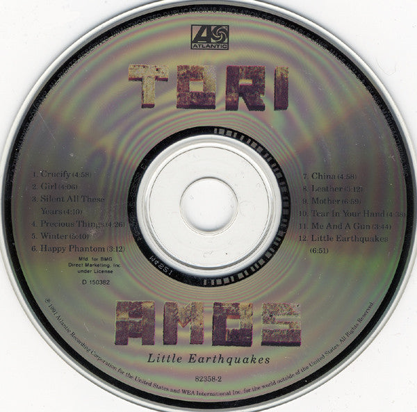 Tori Amos : Little Earthquakes (CD, Album, Club, SRC)