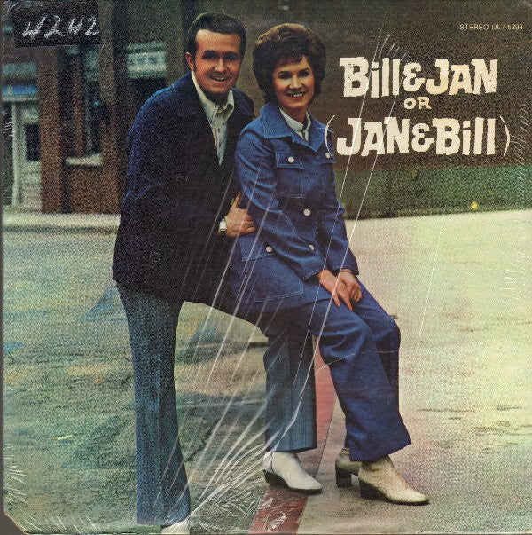 Bill & Jan : Bill & Jan (Or Jan & Bill) (LP, Album)