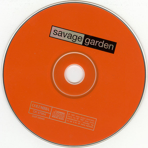 Savage Garden : Savage Garden (CD, Album, Son)