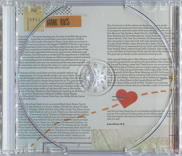 One Direction : Take Me Home (CD, Album, Ltd, Tar)