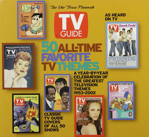 Various : Tee Vee Toons Presents: TV Guide 50 All-Time Favorite TV Themes (CD, Comp, Ltd)
