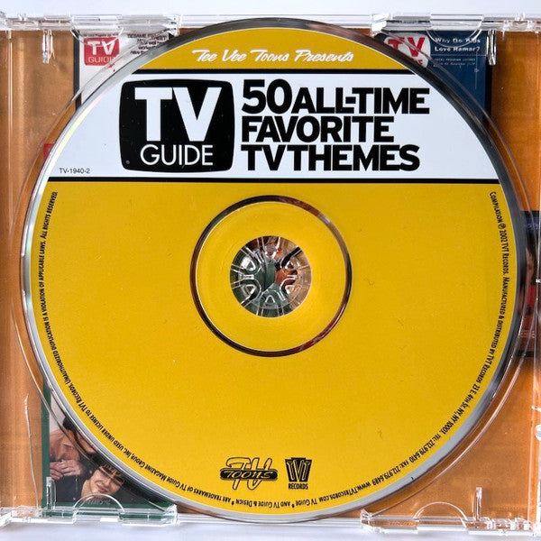 Various : Tee Vee Toons Presents: TV Guide 50 All-Time Favorite TV Themes (CD, Comp, Ltd)