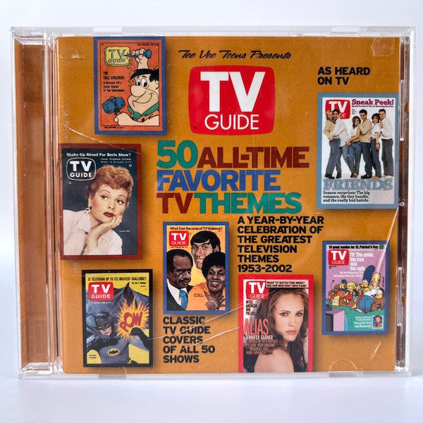 Various : Tee Vee Toons Presents: TV Guide 50 All-Time Favorite TV Themes (CD, Comp, Ltd)