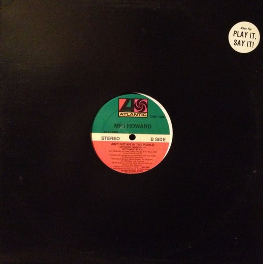Miki Howard : Ain't Nuthin' In The World (12", Promo)