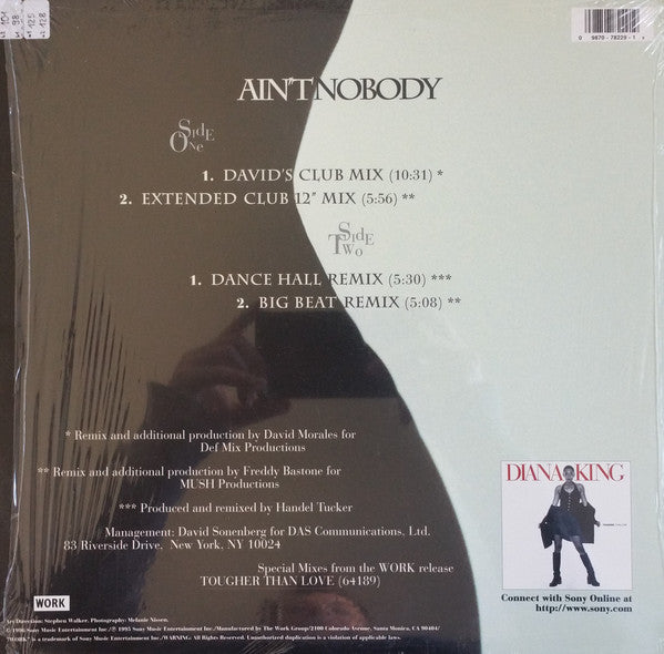 Diana King : Ain't Nobody (12")