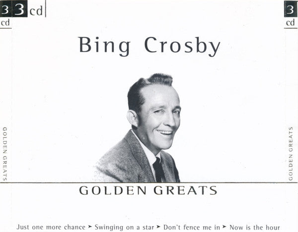 Bing Crosby : Golden Greats (3xCD, Comp)