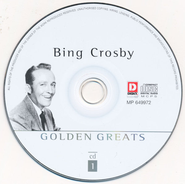 Bing Crosby : Golden Greats (3xCD, Comp)